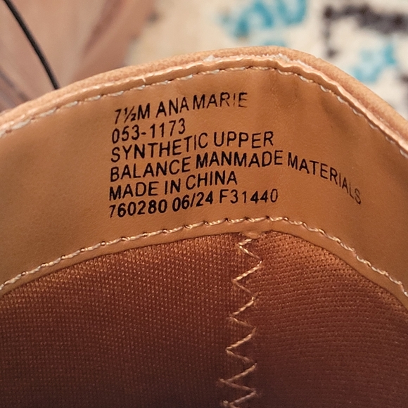 NWOB A.N.A Brown Taupe Zip Up Moto Combat Maria Cognac‎ Boot, Multiple Sizes - Picture 7 of 7